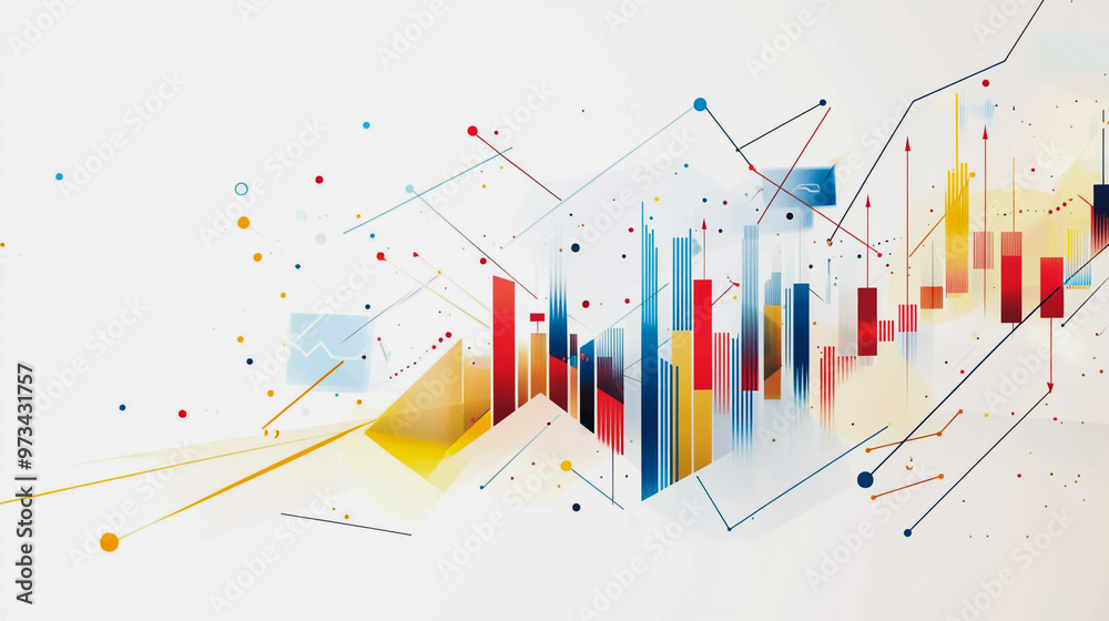 Abstract business team work stands on the peak of success amid tall, innovative Smart city and graphs with statistics to analyze business potential and predict future developments in company growth. Abstract business team work stands on the peak of success amid tall, innovative Smart city and graphs with statistics to analyze business potential and predict future developments in company growth.