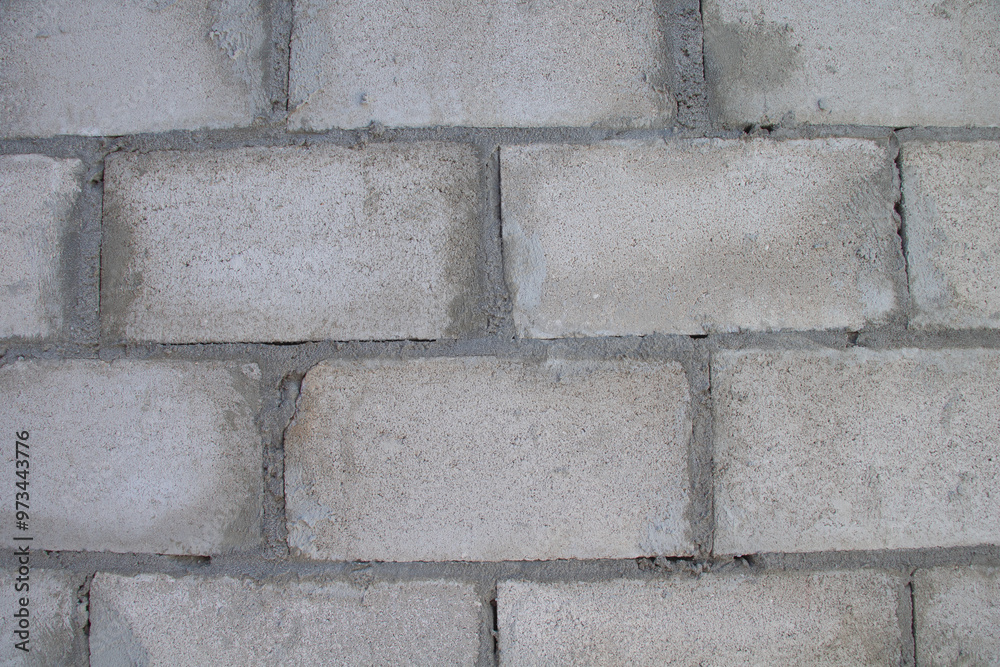 A close-up photo of concrete blocks. Guaranteed to be strong and solid A close-up photo of concrete blocks. Guaranteed to be strong and solid