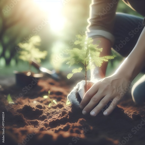 He devoted his life to planting trees