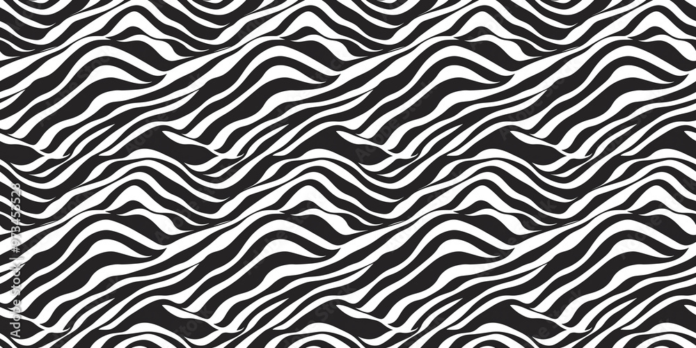 black and white wavy pattern, abstract background with bold lines black and white wavy pattern, abstract background with bold lines