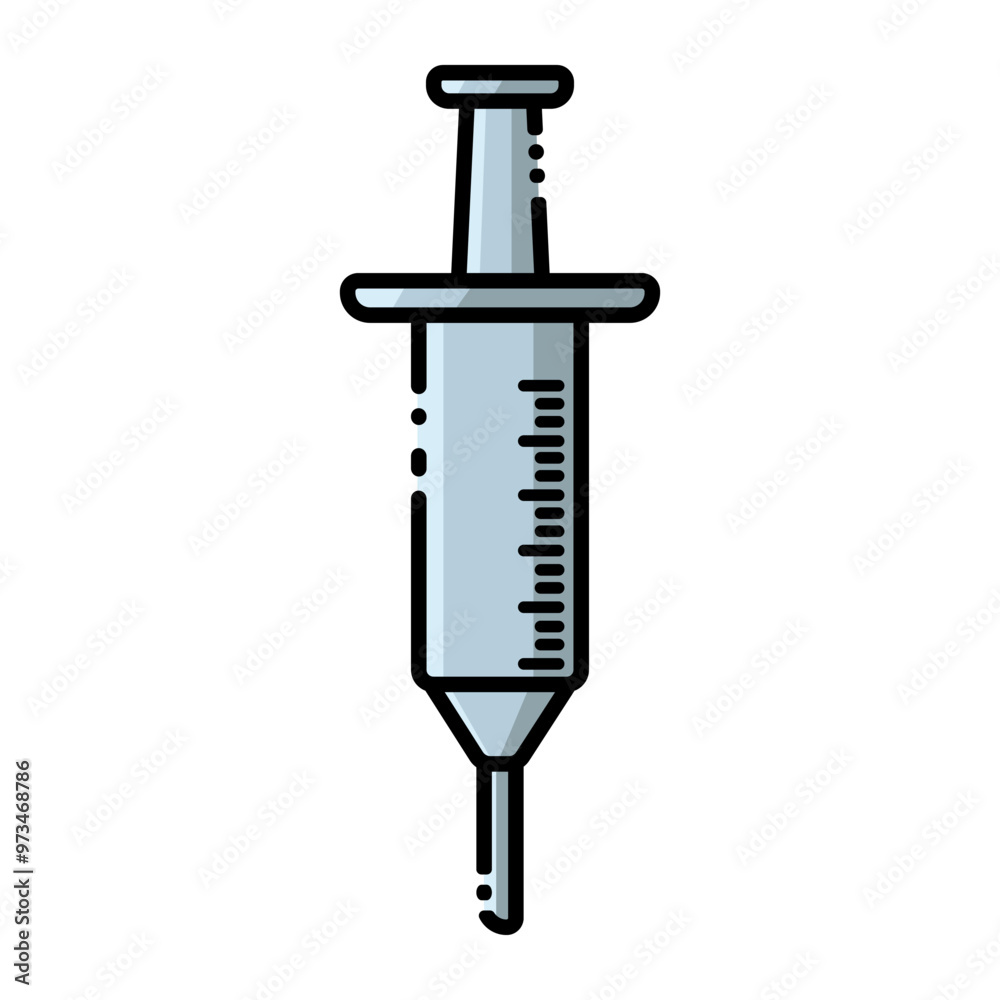 syringe icon for app or web syringe icon for app or web