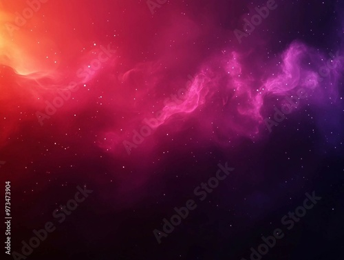 Gradient background, transitioning from vibrant red to deep purple