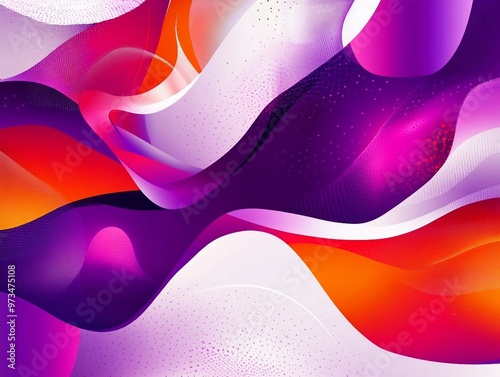 Colorful background with abstract vibrant lines