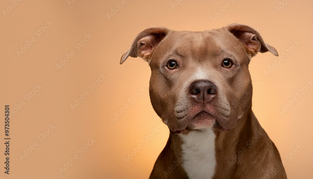 pitbull dog on colored background pitbull dog on colored background