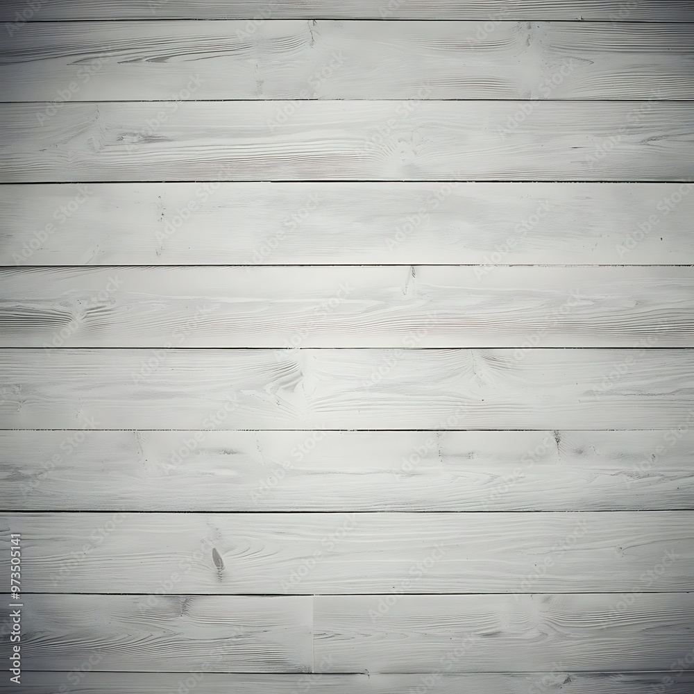 Naklejka premium Textured empty white wooden background with copy space