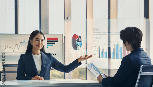 business people in office