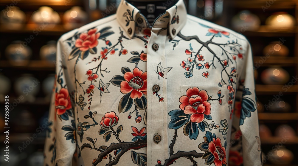 Floral Print Shirt: A Classic and Elegant Design Floral Print Shirt: A Classic and Elegant Design