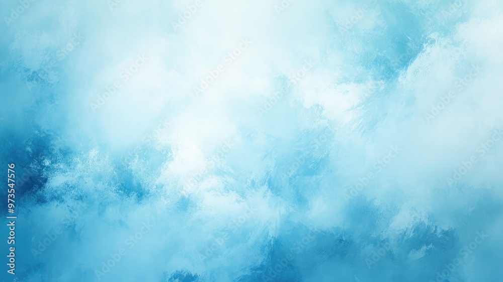 Fototapeta premium Beautiful light blue background with soft gradients and smooth textures, creating a serene and calming atmosphere, perfect for minimalist designs