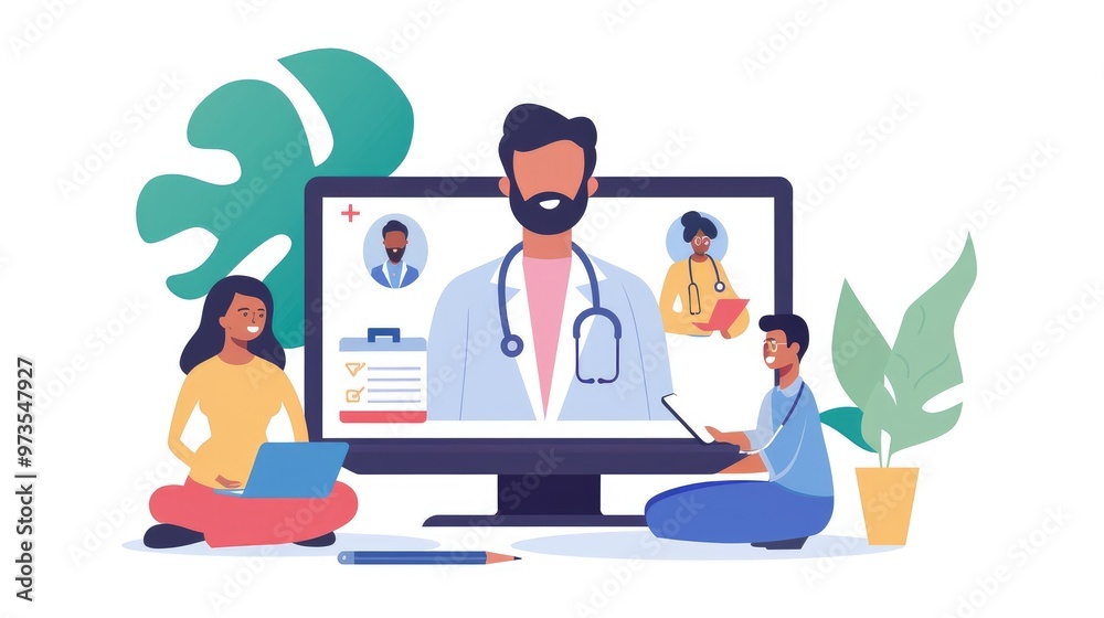 modern medical workspace featuring high-tech equipment and soothing blue lighting, ideal for healthcare and wellness themes. modern medical workspace featuring high-tech equipment and soothing blue lighting, ideal for healthcare and wellness themes.