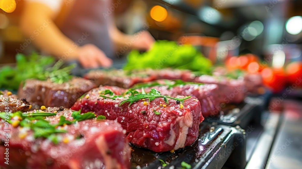 Organic Meat: Sourced from animals raised on organic feed without antibiotics or hormones, this meat ensures top quality and humane production for a natural choice.
