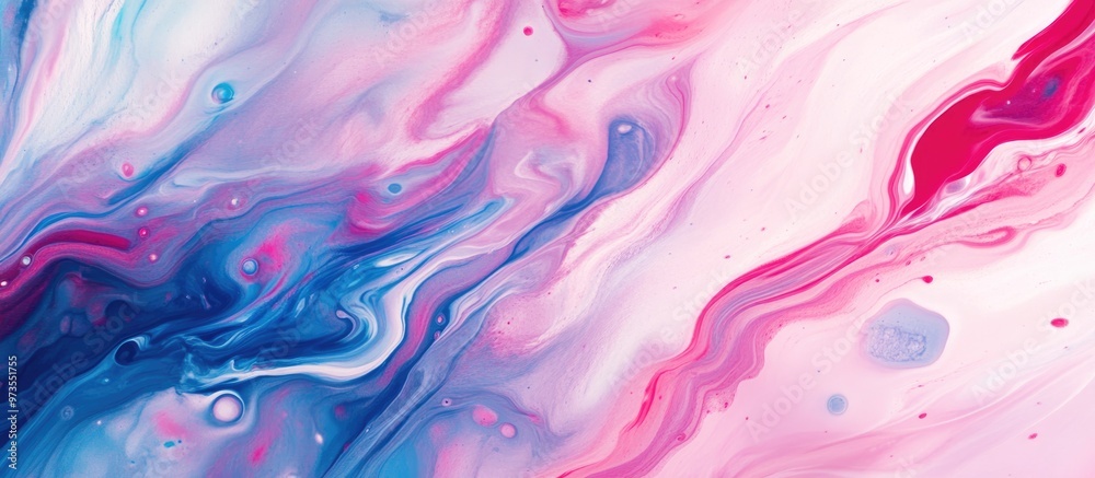 Naklejka premium Abstract acrylic background featuring a marble effect Paint stroke texture on paper suitable for web and game design Grunge mud art as a macro representation of hand painted canvas work Surreal sm