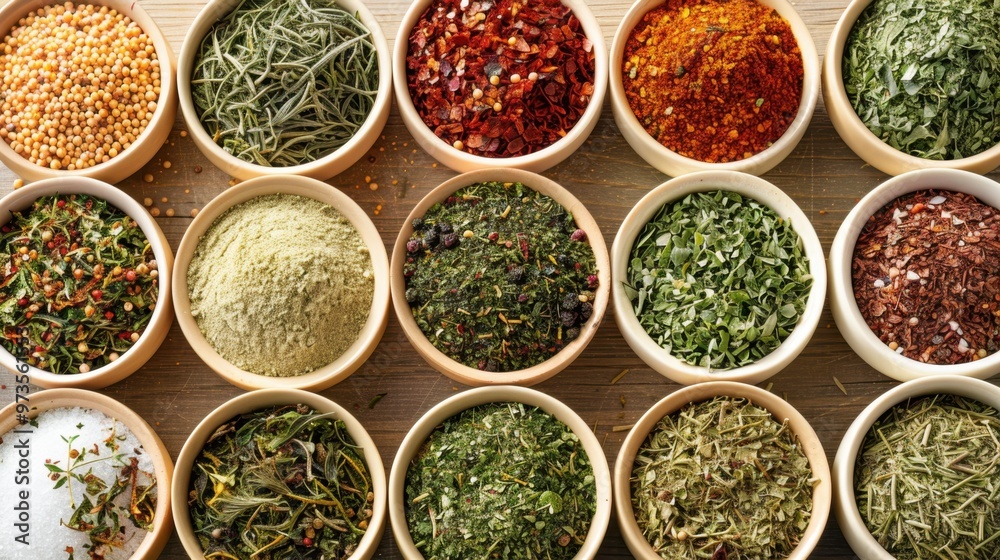 Organic Herbs: Cultivated organically, these fresh or dried herbs enhance your dishes with vibrant flavors, all while promoting sustainable and eco-conscious farming.
Organic Herbs: Cultivated organically, these fresh or dried herbs enhance your dishes with vibrant flavors, all while promoting sustainable and eco-conscious farming.
