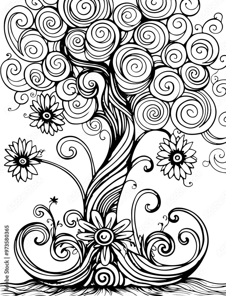 Flower Tree SVG / Instant Digital Download/Cricut Flower Tree SVG / Instant Digital Download/Cricut