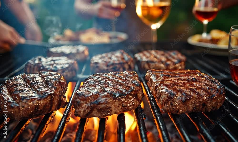 Grilling Burgers for a Summer Gathering