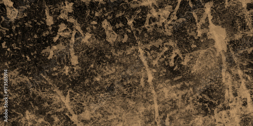 Background with dark grungy textured old wall brown vintage watercolor rustic background, light and bright texture of brown color beautiful pattern dirty grunge worn surface texture black background.