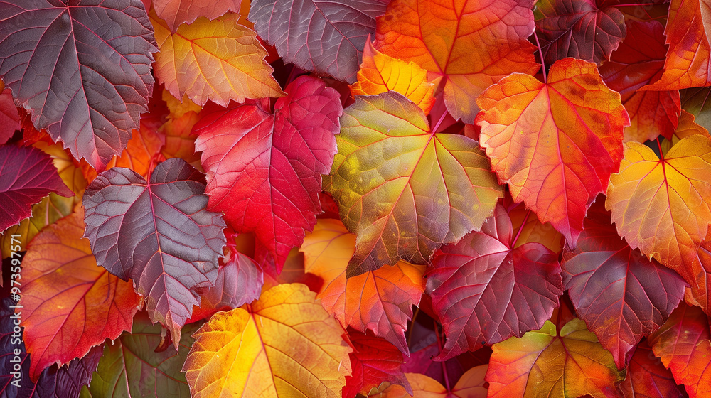 colorful autumn leaves