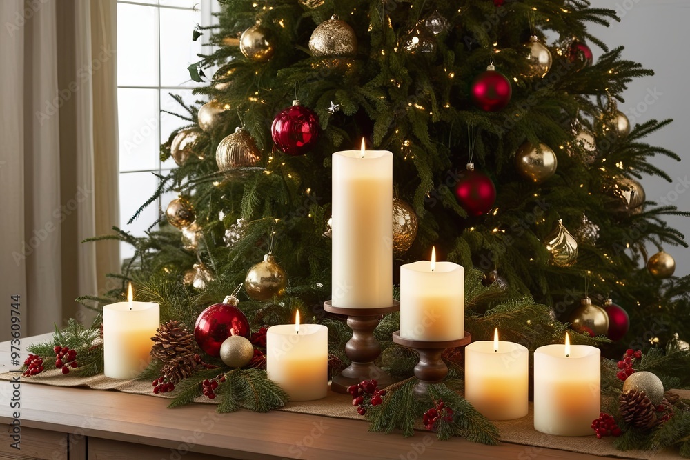 Captivating Candle Decor for a Twinkling Holiday Tree Captivating Candle Decor for a Twinkling Holiday Tree
