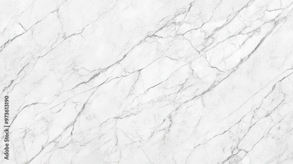 White marble texture with subtle grey veining. White marble texture with subtle grey veining.