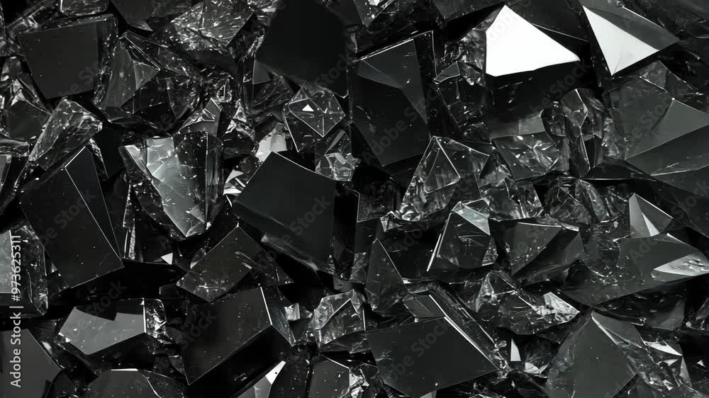 Exploring the beauty of obsidian crystal formations in natural settings during a summer afternoon