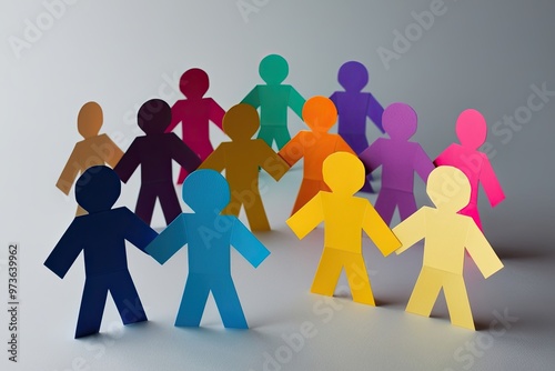 Promoting Diversity and Inclusion Through Paper Figures Symbolizing Community and Unity