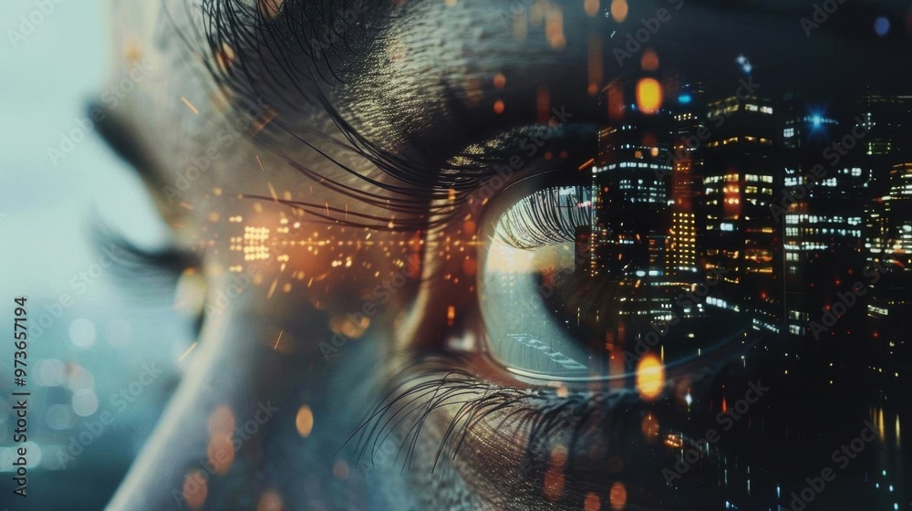 Advancements in Computer Vision. Technology Innovation Concept Advancements in Computer Vision. Technology Innovation Concept