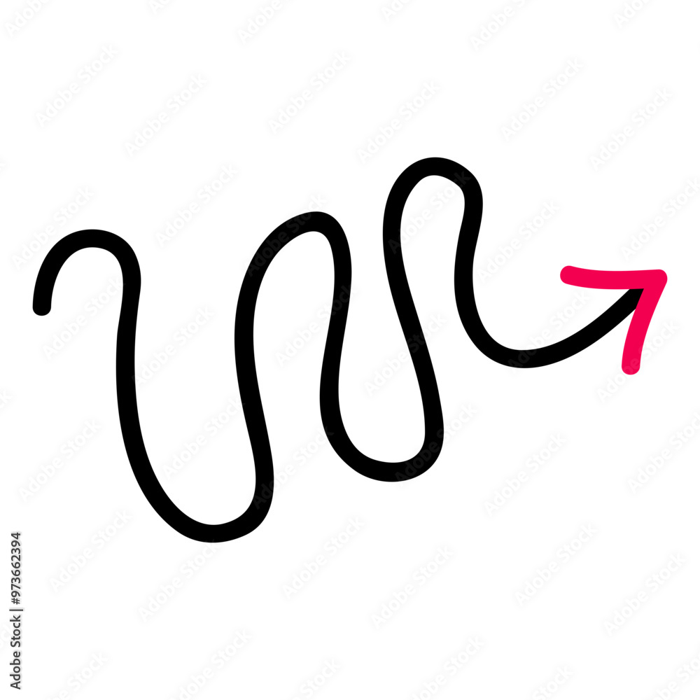 arrow in line style arrow in line style