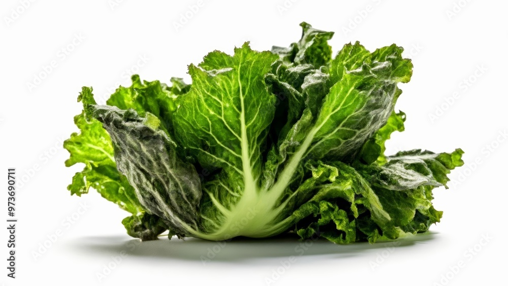 Fresh green lettuce ready to be served Fresh green lettuce ready to be served
