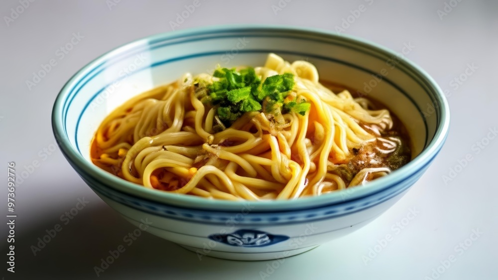 Delicious noodle soup ready to warm your soul Delicious noodle soup ready to warm your soul