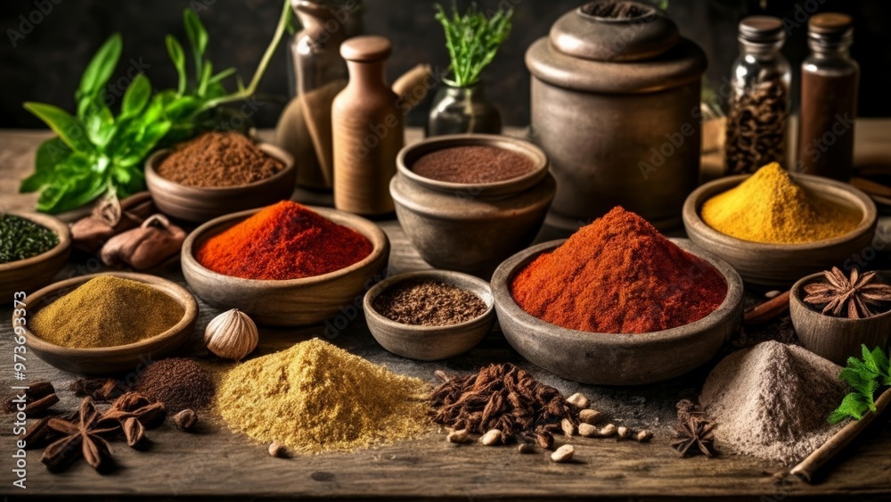 Aromatic spices for culinary delight Aromatic spices for culinary delight