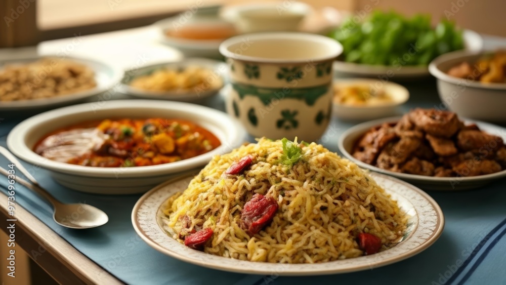 A feast of flavors in a variety of dishes A feast of flavors in a variety of dishes