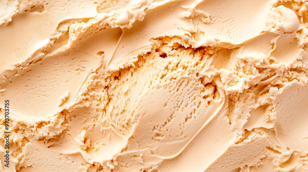 Close up of Delicious coffee ice cream texture for background and design. Close up of Delicious coffee ice cream texture for background and design.