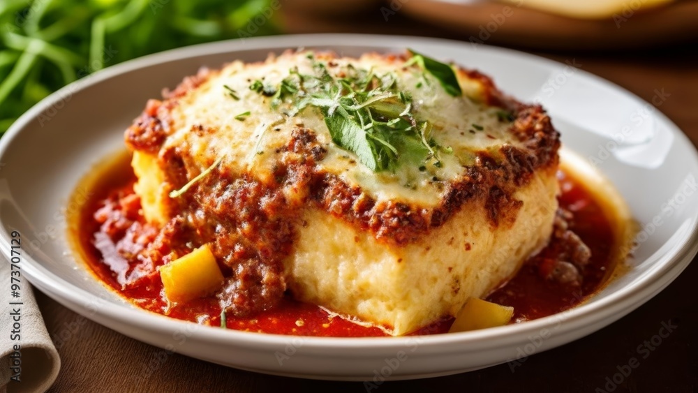 Delicious comfort food ready to be savored Delicious comfort food ready to be savored