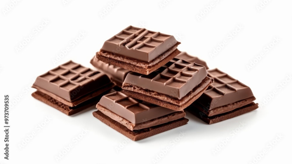 Deliciously tempting chocolate bars Deliciously tempting chocolate bars