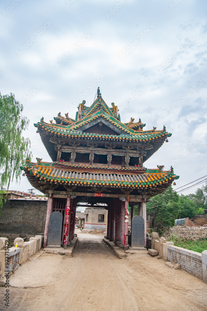 China Shanxi Jiexiu Huancui Bridge Glazed Corridor Bridge China Shanxi Jiexiu Huancui Bridge Glazed Corridor Bridge