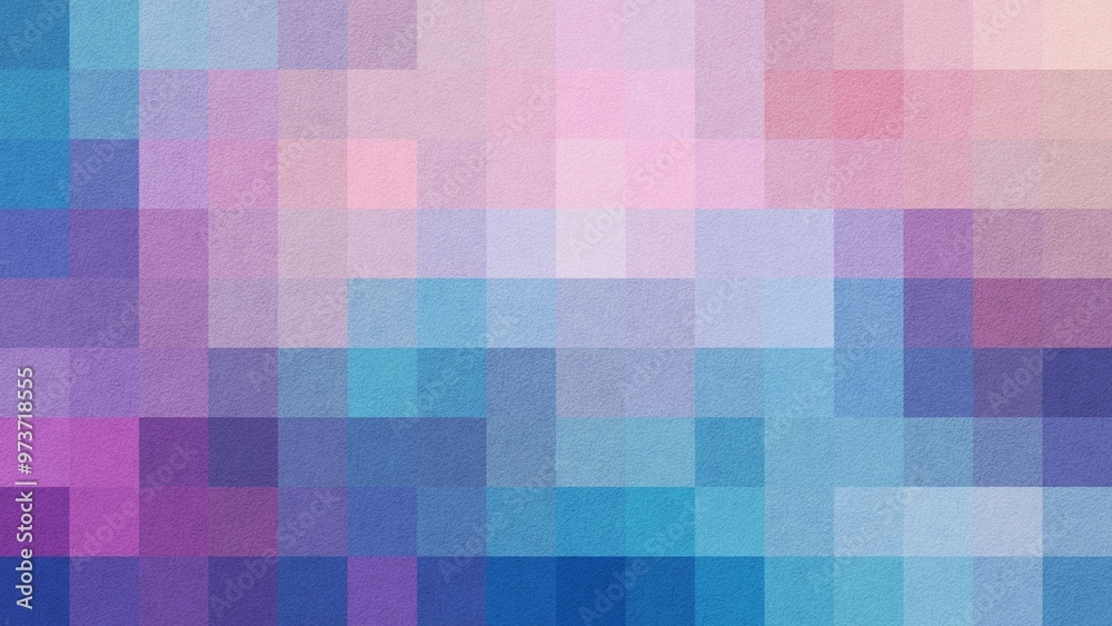 Abstract and colourful pixel background with paper texture Abstract and colourful pixel background with paper texture