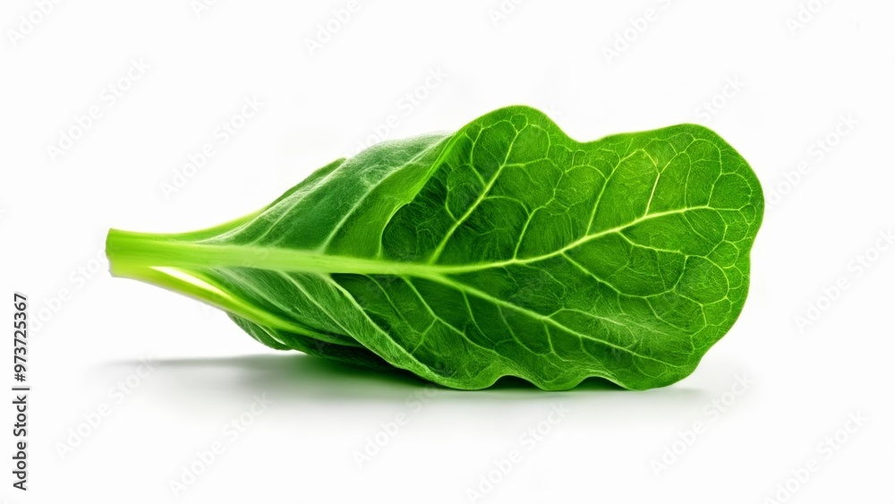 Fresh vibrant green leaf perfect for healthy living imagery Fresh vibrant green leaf perfect for healthy living imagery