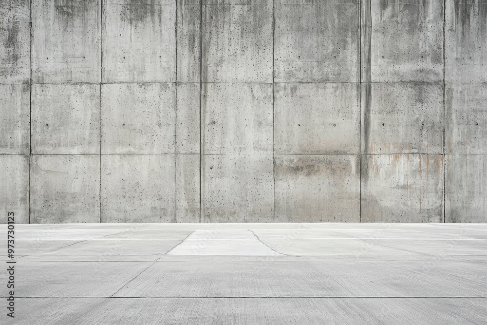 Concrete Wall and Floor Background Concrete Wall and Floor Background