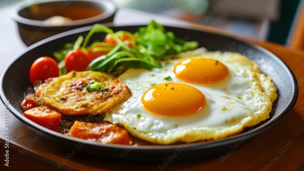 Delicious breakfast ready to be enjoyed Delicious breakfast ready to be enjoyed