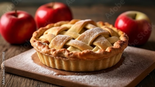  Delicious apple pie ready to be savored