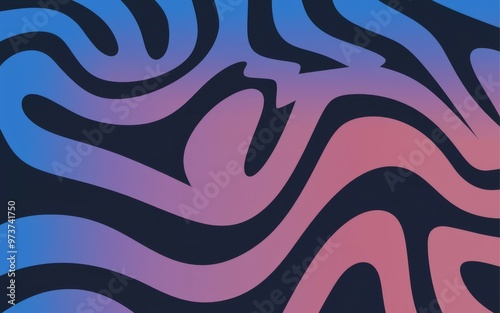 Abstract swirl background. Colorful, abstract design with swirling, wavy lines. Perfect for websites, social media, and presentations.
