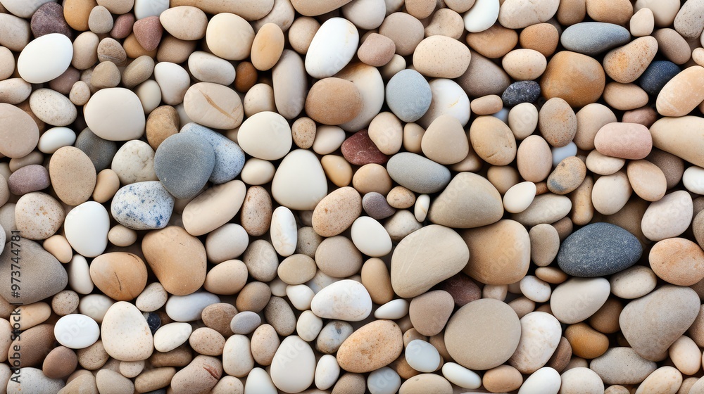 Smooth stones in various colors Smooth stones in various colors