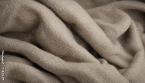 Soft, light brown fabric texture