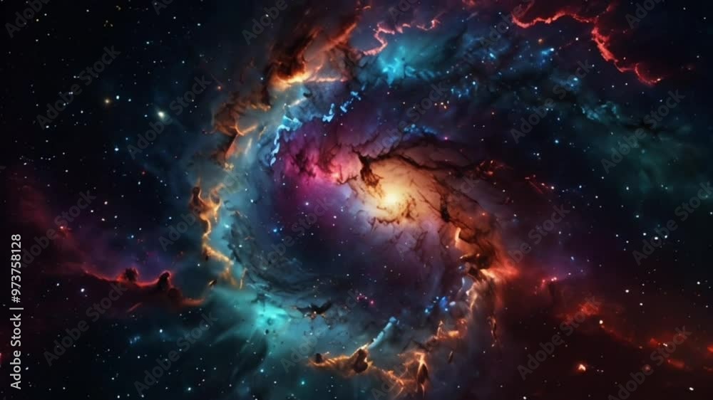 galaxy in space galaxy in space
