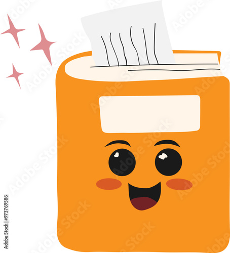 Cute Book Flat design
