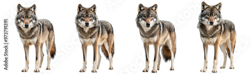 Wolf isolated on a transparent background.PNG photo