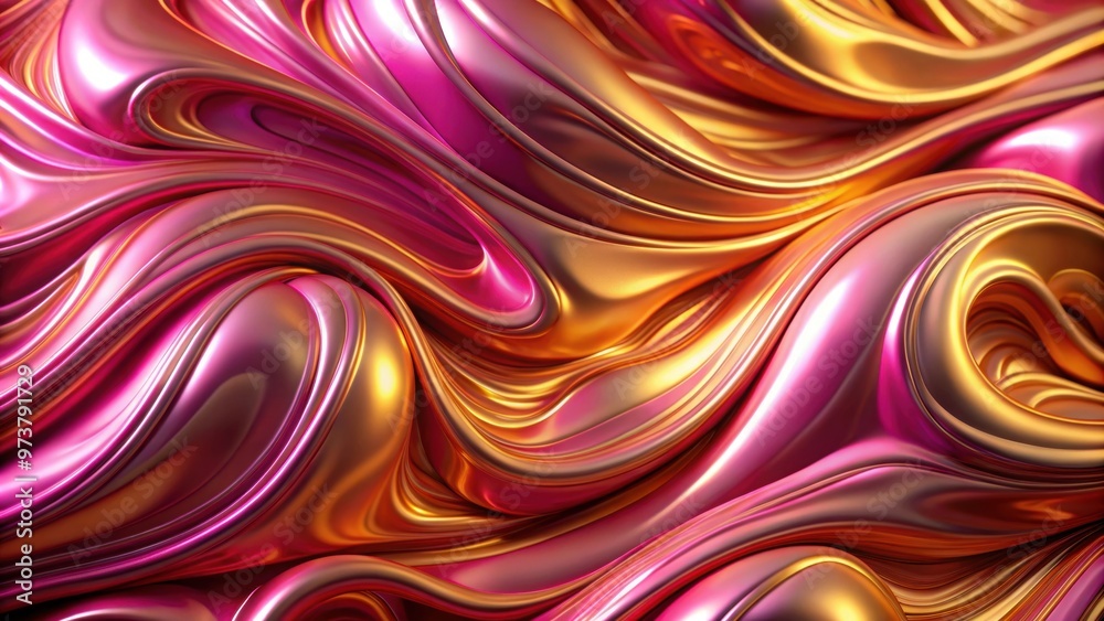 Abstract pink and gold liquid metal swirls background with translucent texture, , swirls, pink, gold, liquid metal, abstract Abstract pink and gold liquid metal swirls background with translucent texture, , swirls, pink, gold, liquid metal, abstract