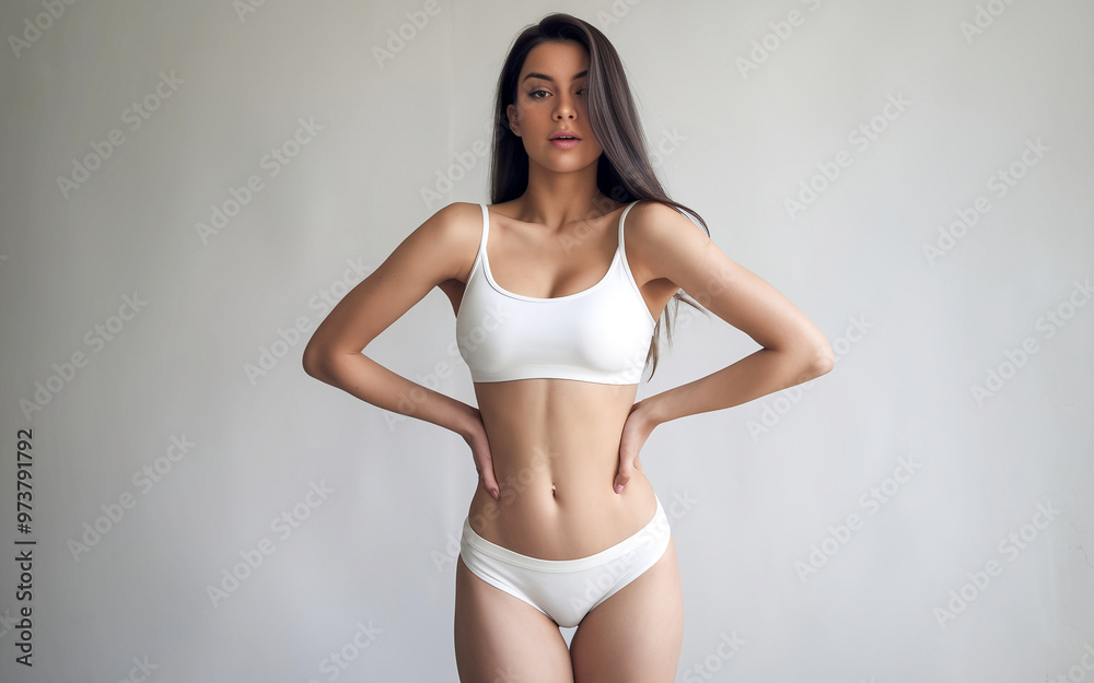 Fototapeta premium woman in underwear
