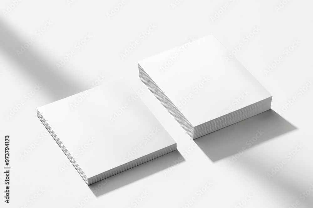 Business Card Mockup on Isolated Background created with Generative AI Business Card Mockup on Isolated Background created with Generative AI