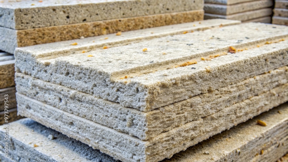 A versatile building material made from a combination of cement, cellulose fibers, and other additives A versatile building material made from a combination of cement, cellulose fibers, and other additives