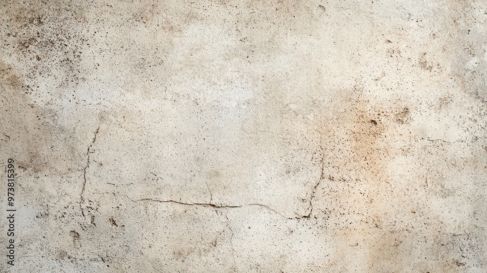 Obraz premium White Cracked Concrete Wall Texture Background